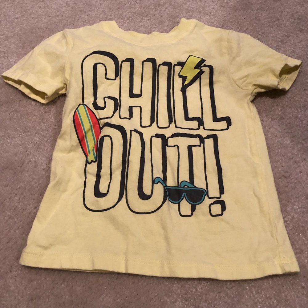 Okie Dokie “Chill Out” Tee Shirt 3T***Like New***